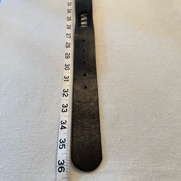 Neiman Marcus Genuine Coral Buckle Belt main image 7
